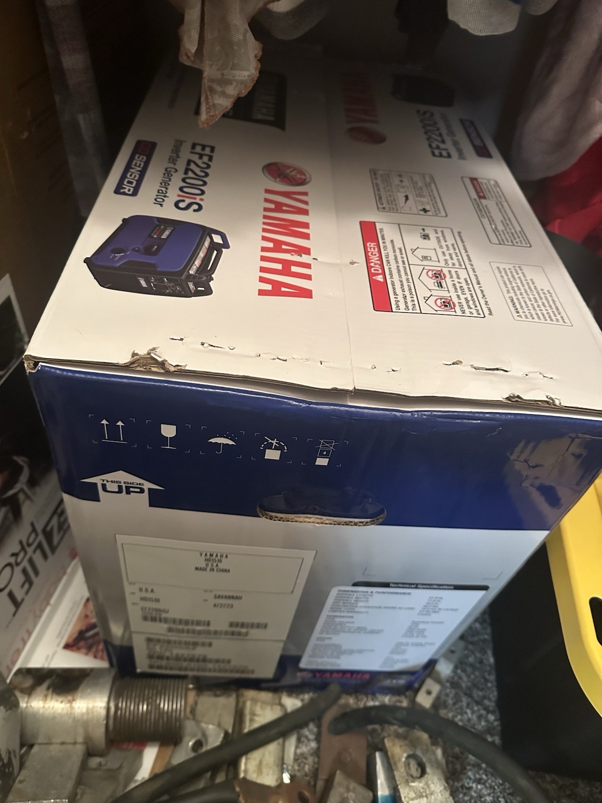 Unique Yamaha Gas Generador 2200w Electric Start ,long Durability 1g =10h