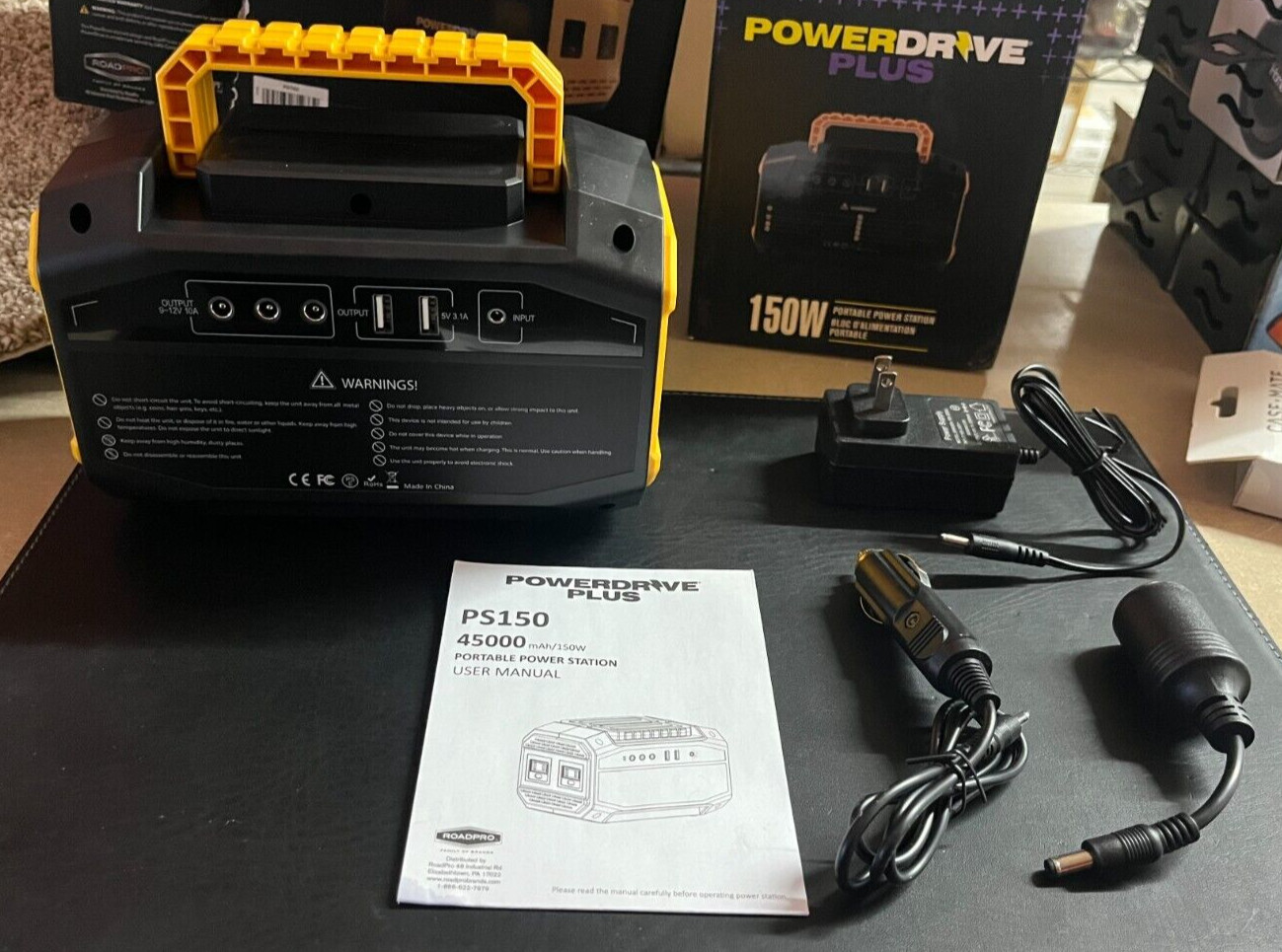 PowerDrive PS150 150 Watt Portable Power Station