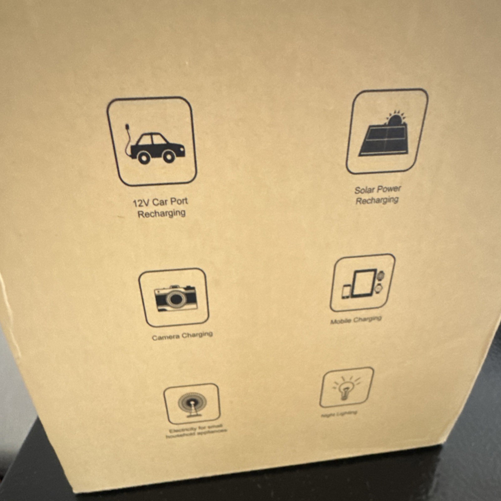 Portable Power Station G120, USB/DC/AC Outputs, Multiple Charging Options