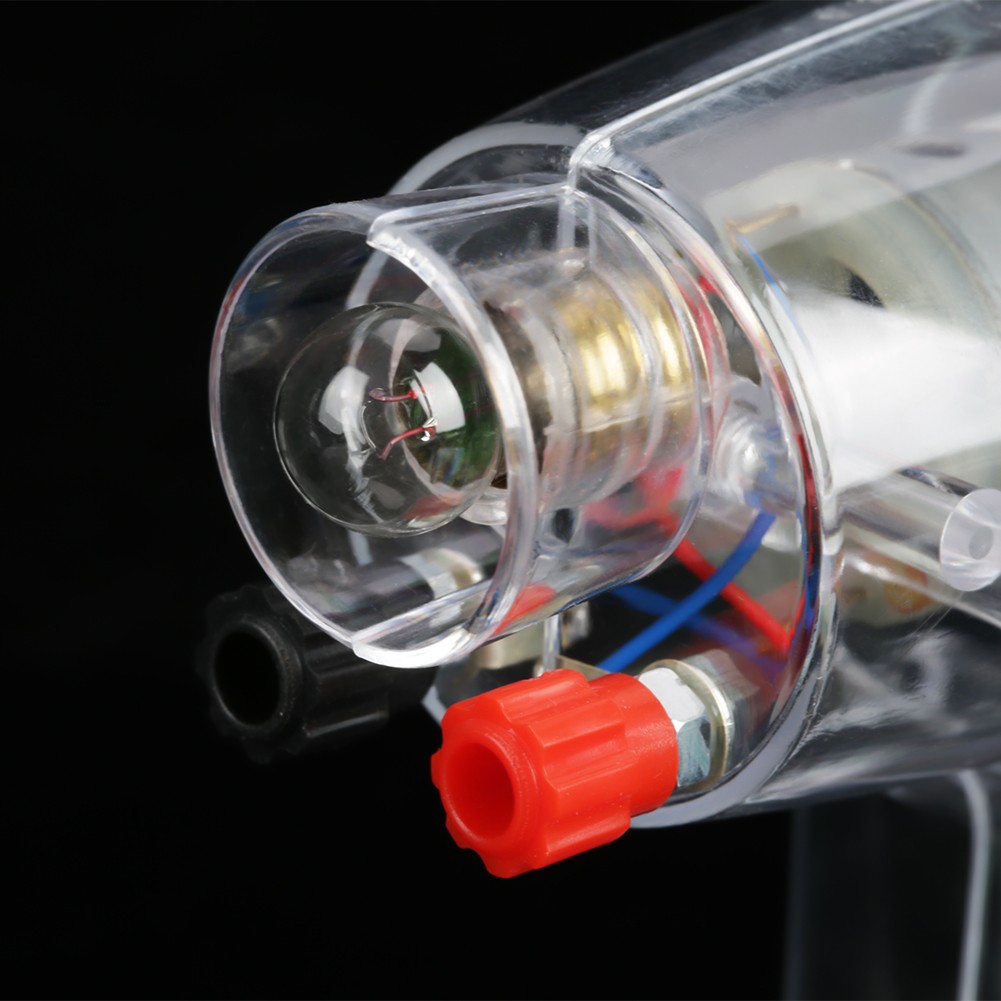 WHITE Hand Crank Driven Electricity Generator Mechanical Emergency Power