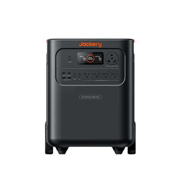 Jackery HomePower 3600 Plus Black 3600W Portable Power Station Double Kit