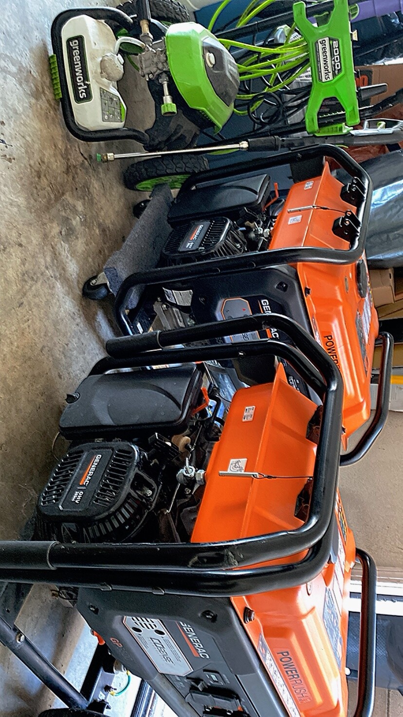 Generac GP6500 8000W Power Generator – Orange