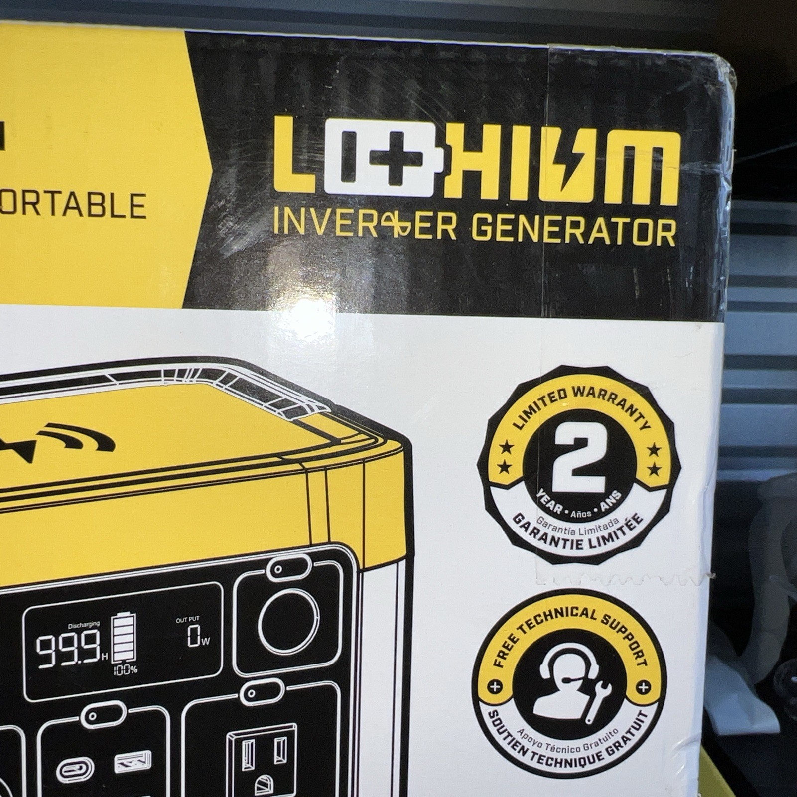 Champion Inverter Generator 600 Starting Watts. 300 Running Watts New In Box!