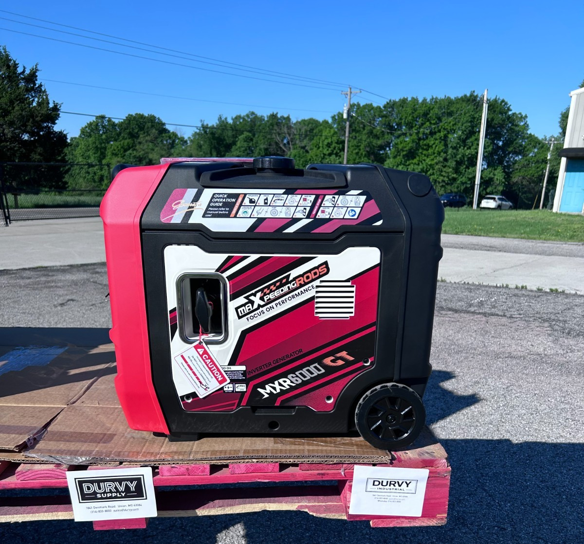 6000W Inverter Generator 120/240V 50A RV Backup. Bluetooth Remote Start