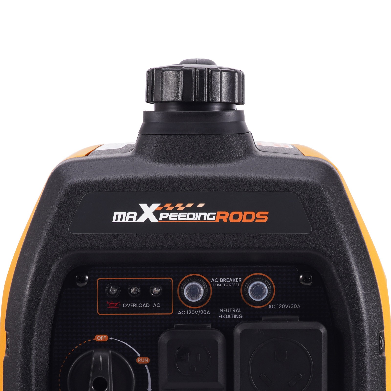 Gasoline 3.8KW Portable Inverter Generator Quiet 58dB 21kg Home Backup Emergency