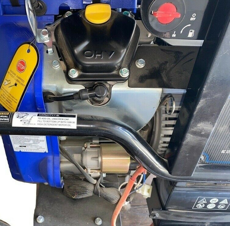 DuroMax 15,000-W Portable Hybrid Dual Fuel Powered Generator with Electric Start