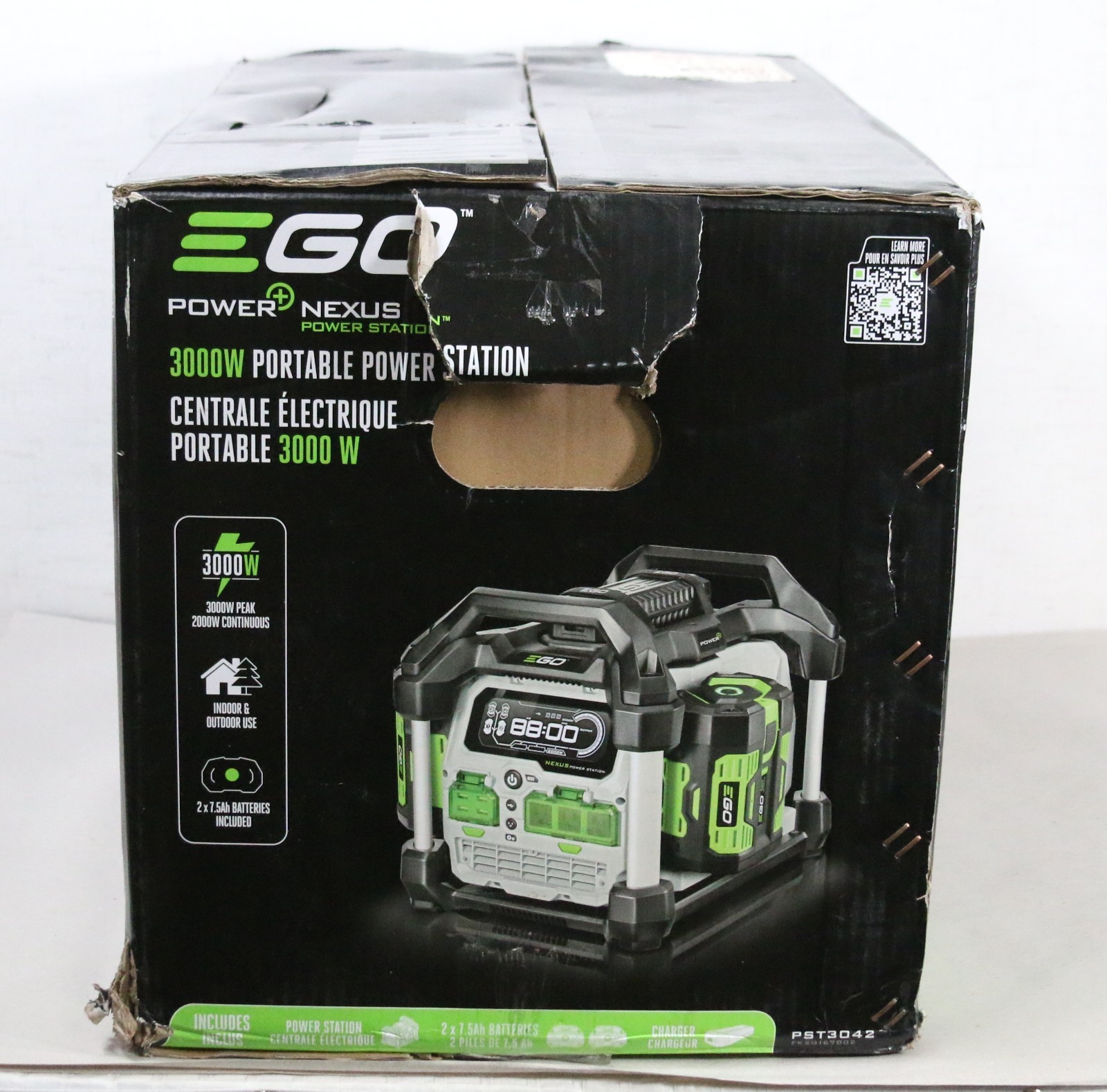 NOB EGO POWER+ Nexus 3000-Watt Portable Power Station w/2 Battery FREE SHIPPING
