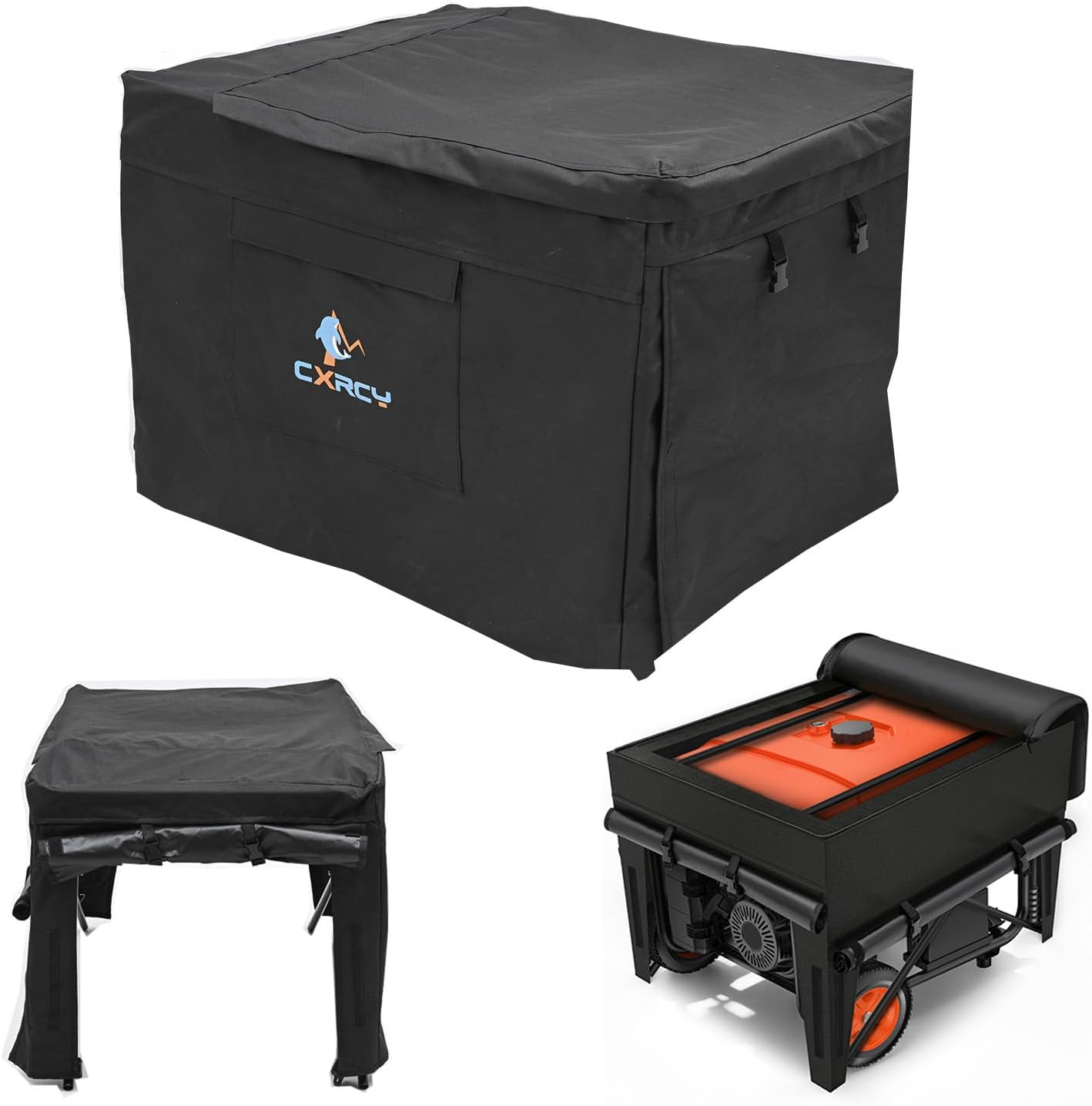 Generator Covers for Outside,100% Waterproof ,All-Weather Generator Cover with B
