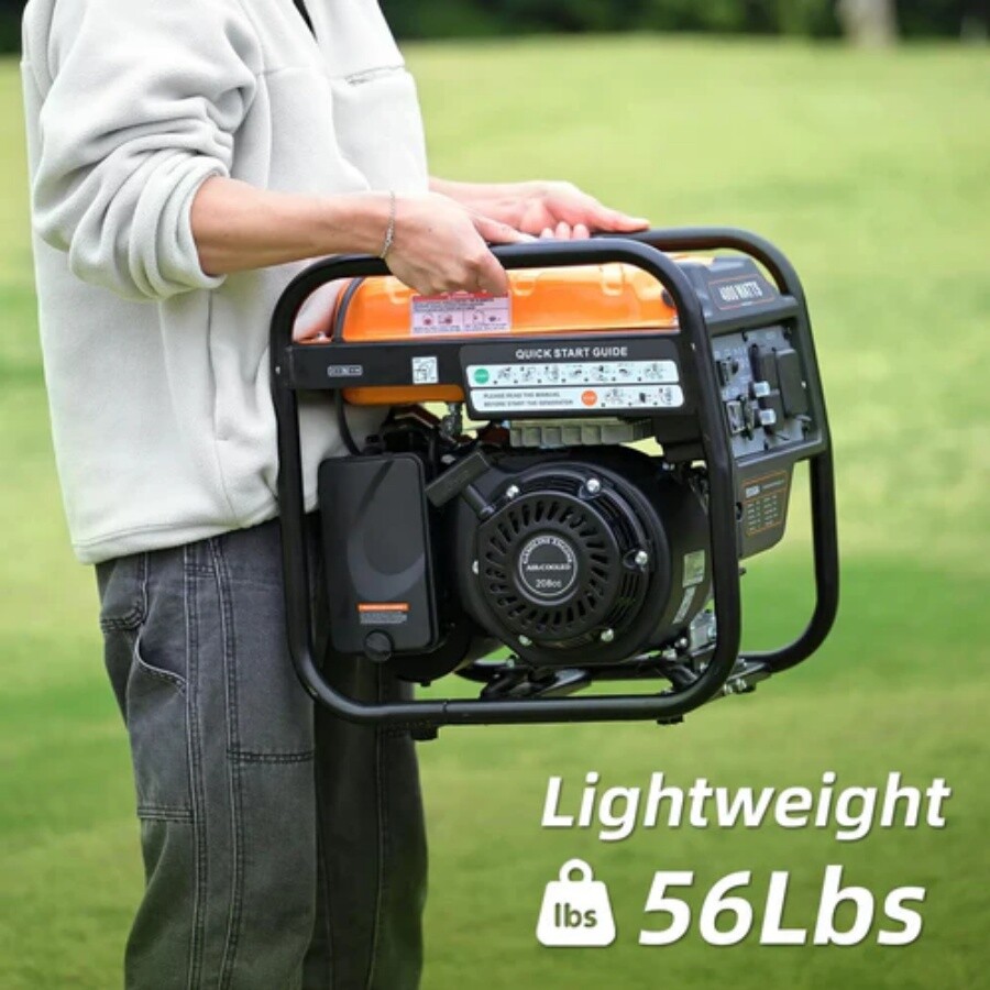 4000 Watt Generators Portable Gas Generator Inverter Quiet for Home and Camping