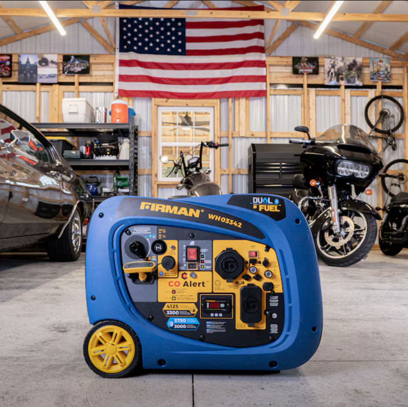 Firman WH03342 4125W Dual Fuel Inverter Generator RV Ready Free Shipping