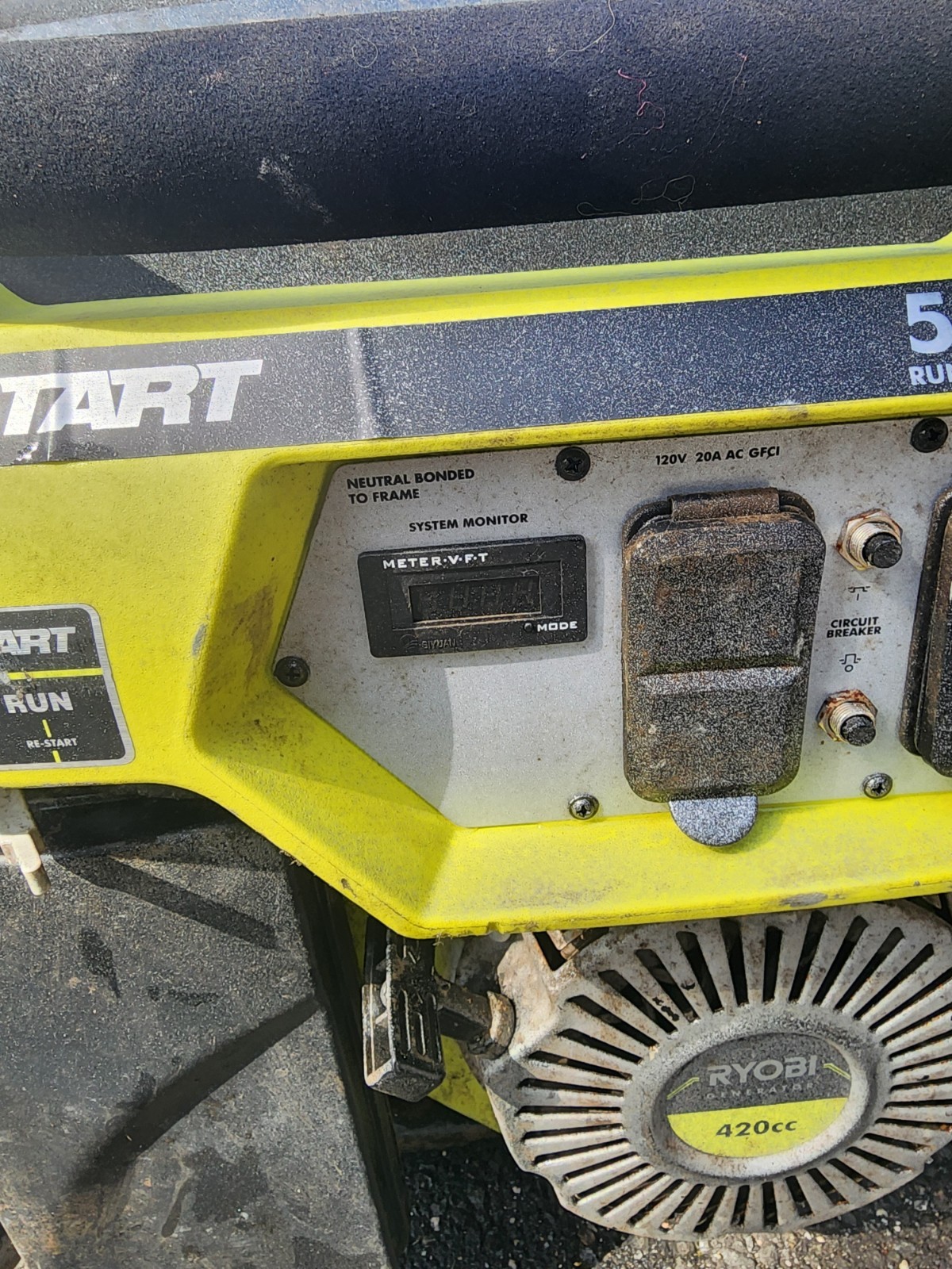 RYOBi 6875 Gas Generator