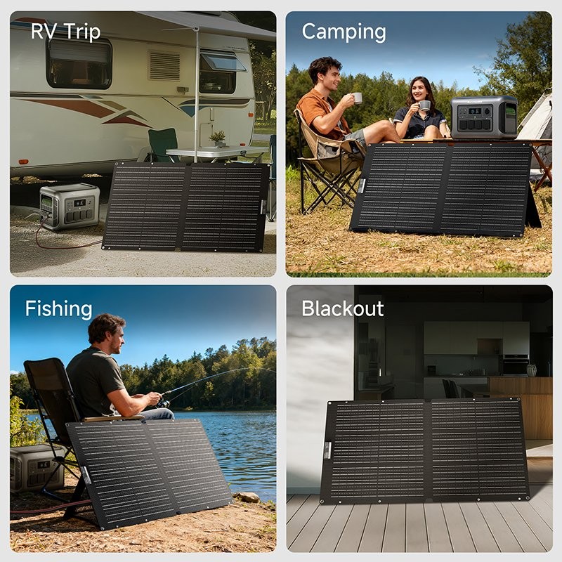 ALLPOWERS SOLAX SE100 Portable Solar Panel 100W ETFE IP68 Foldable Solar Charger