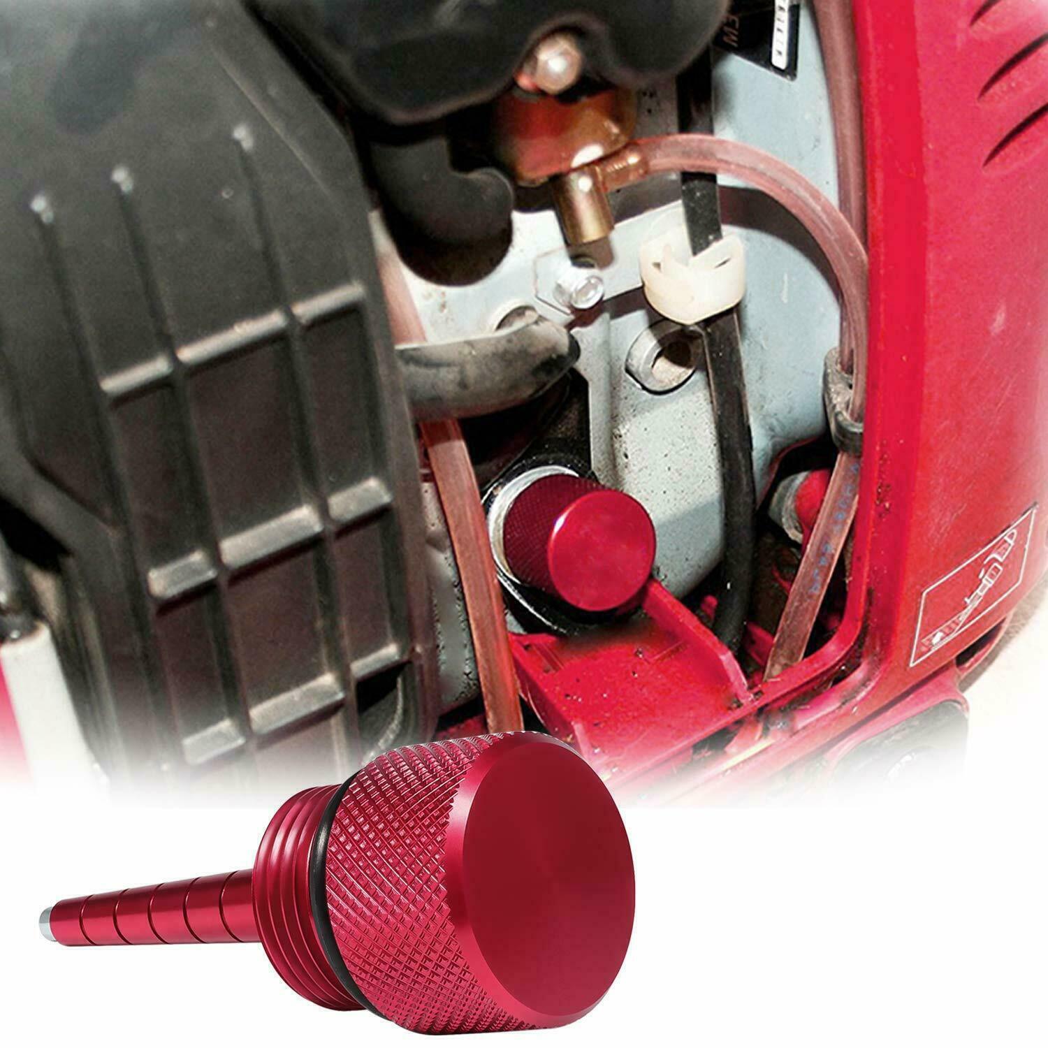 For New Honda Generator EU2200i Magnetic Oil Dipstick Aluminum Red