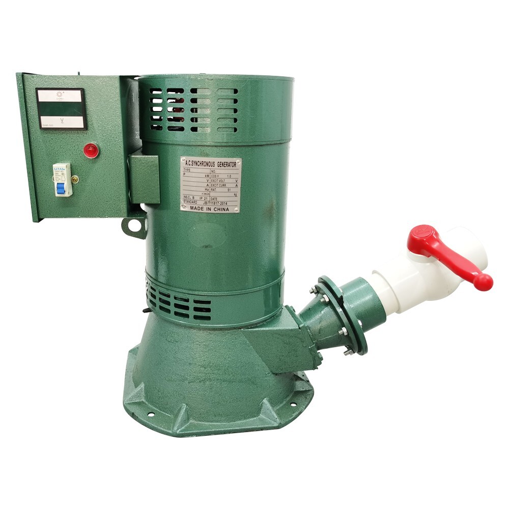 Automatic Voltage Regulation Excitation Hydroelectric Generator Set 220V 5KW
