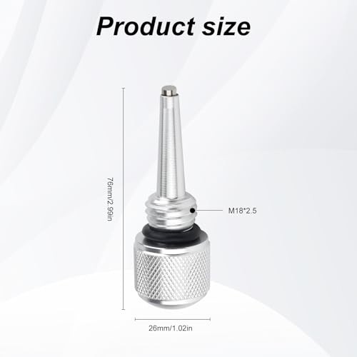 2Pcs Replacement for 55201 Magnetic Oil Dipstick for Inverter Generator with O