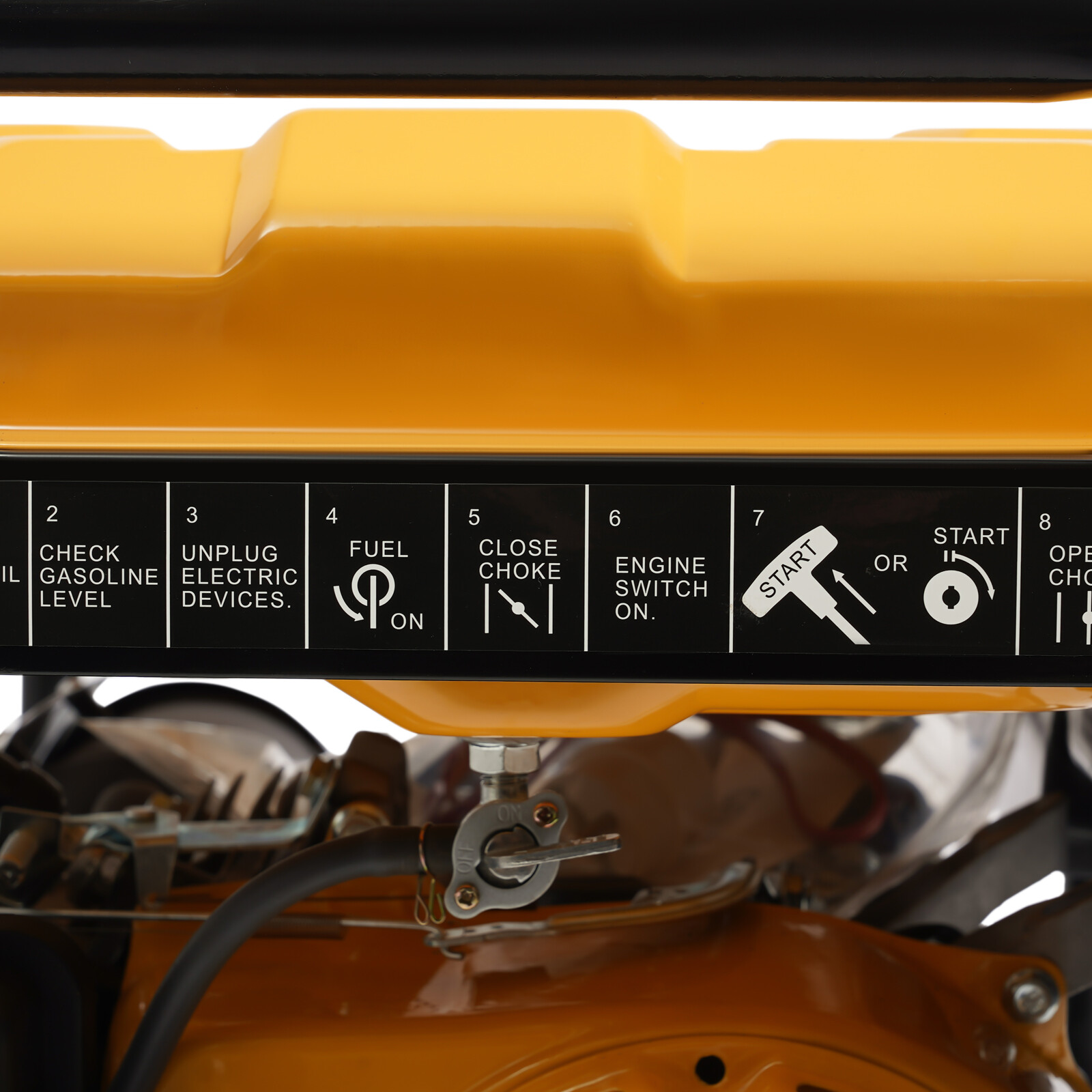 1.8KW 6.5HP 4-Stroke Gasoline Generator Single Cylinder Portable Power Generator