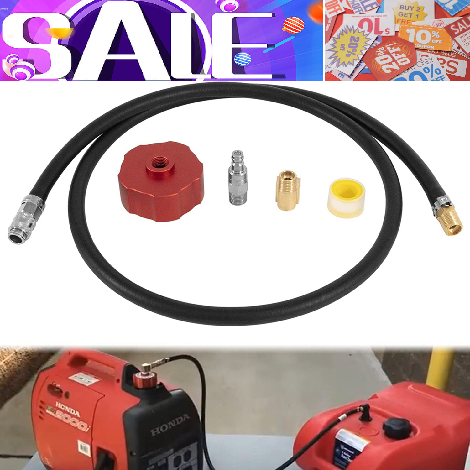 For Honda EU1000i & EU2000i Generator Single System Clam Kit HND1.2CS B.E.R.G.I