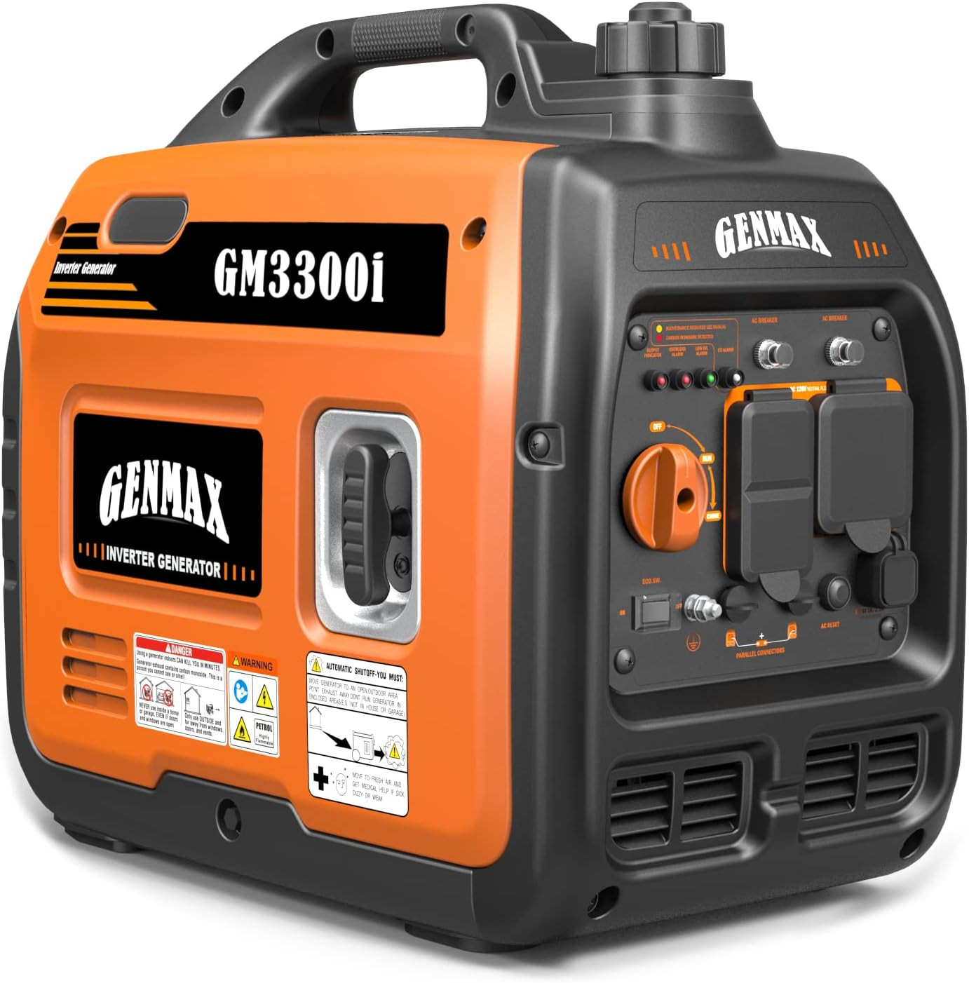 GENMAX Generator?Epa Compliant, Eco-Mode Feature, Ultra Lightweight for Backup H