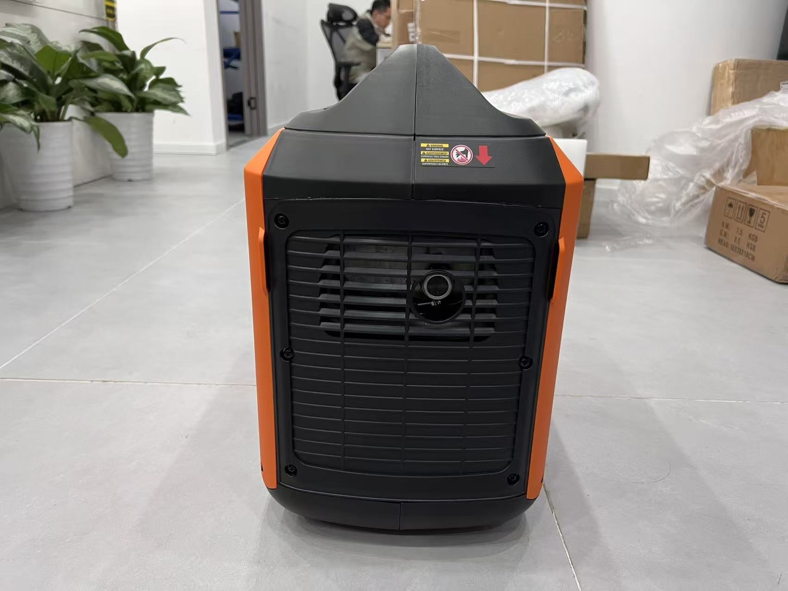 5000W Portable Inverter Generator Gas Powered Quiet for Home Backup Construction