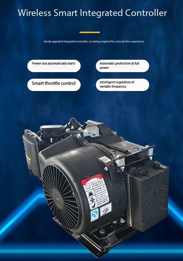 Extended Range 48V/60V/72V Smart Variable Frequency Gasoline Generator