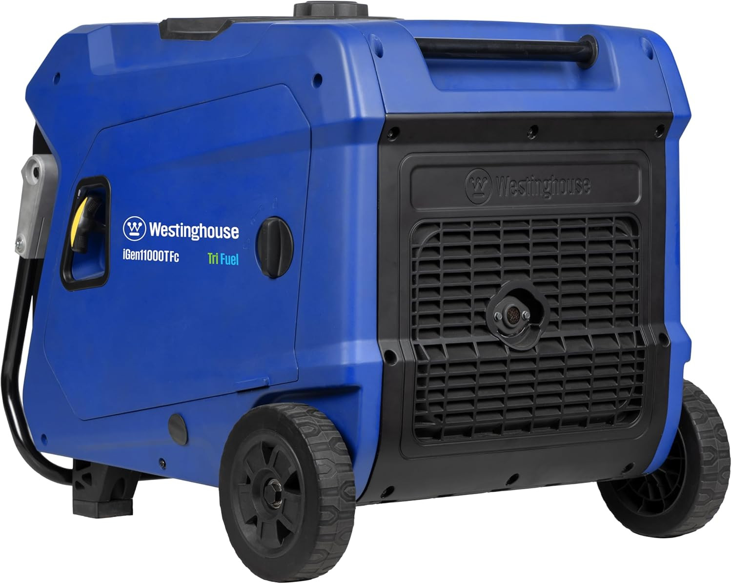 11000 Peak Watt Tri-Fuel Portable Inverter Generator, Remote Start, Transfer Swi