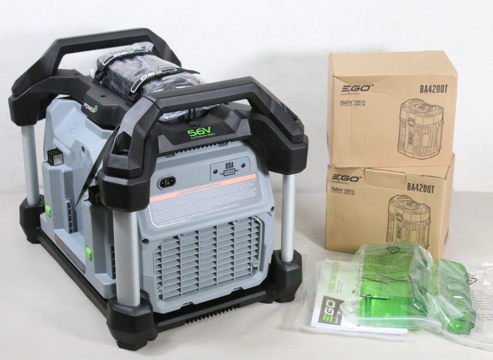 NOB EGO POWER+ Nexus 3000-Watt Portable Power Station w/2 Battery FREE SHIPPING