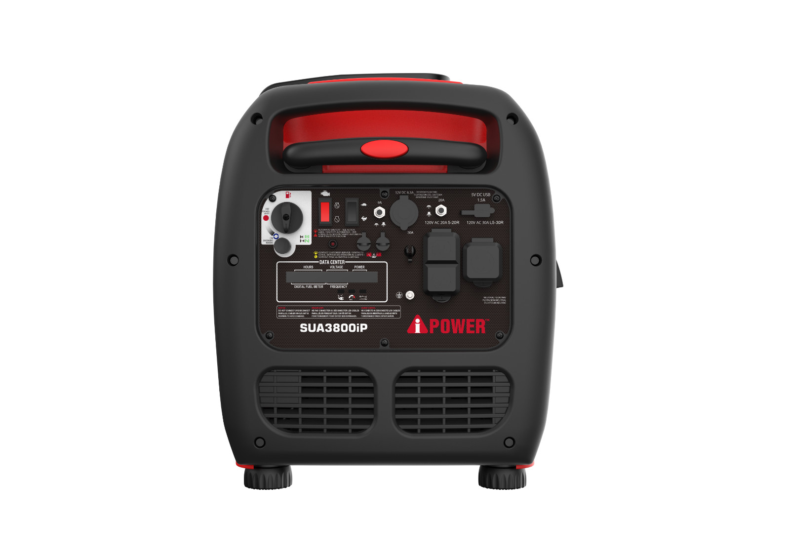 A-iPower 3800W Gas Powered Portable Inverter Generator w/ CO Sensor