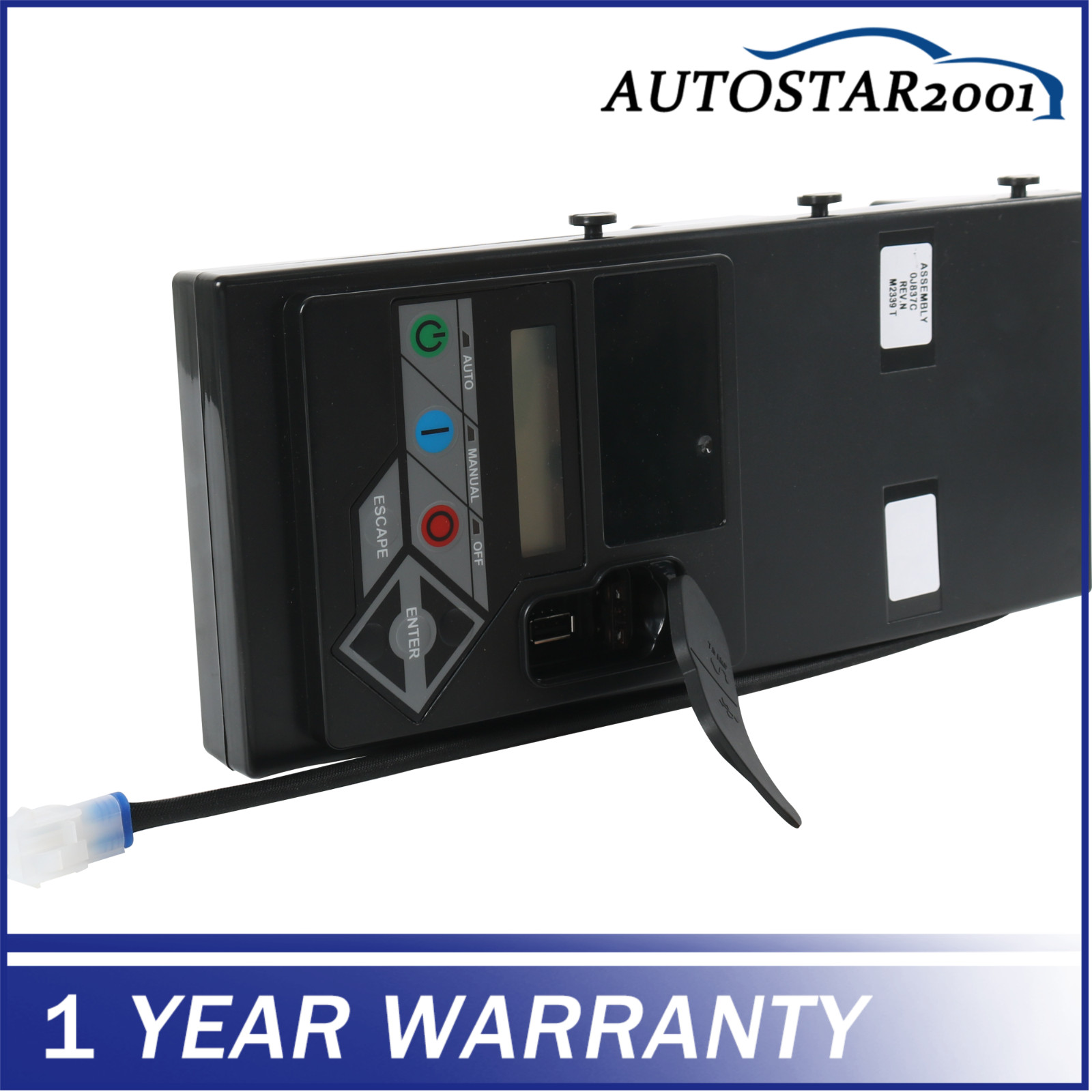 Black Controller Assembly 0J8371C RV Generator Standby HSB AC (PWY) NEW