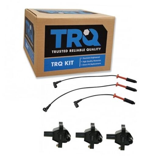 Ignition Coil Kit 4 Piece Compatible with 1993 Mercedes-Benz 300E ICA60068
