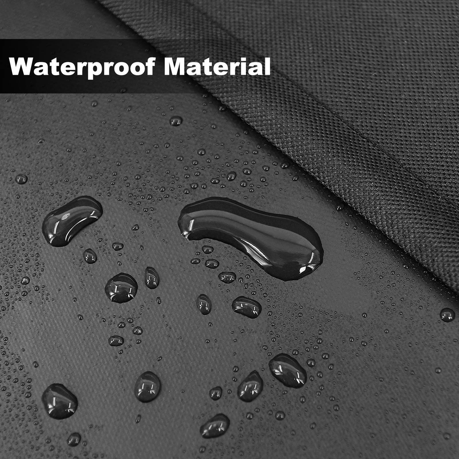 Outdoor Generator Covers Waterproof Heavy Duty 600D Oxford 38X30X28in, Black