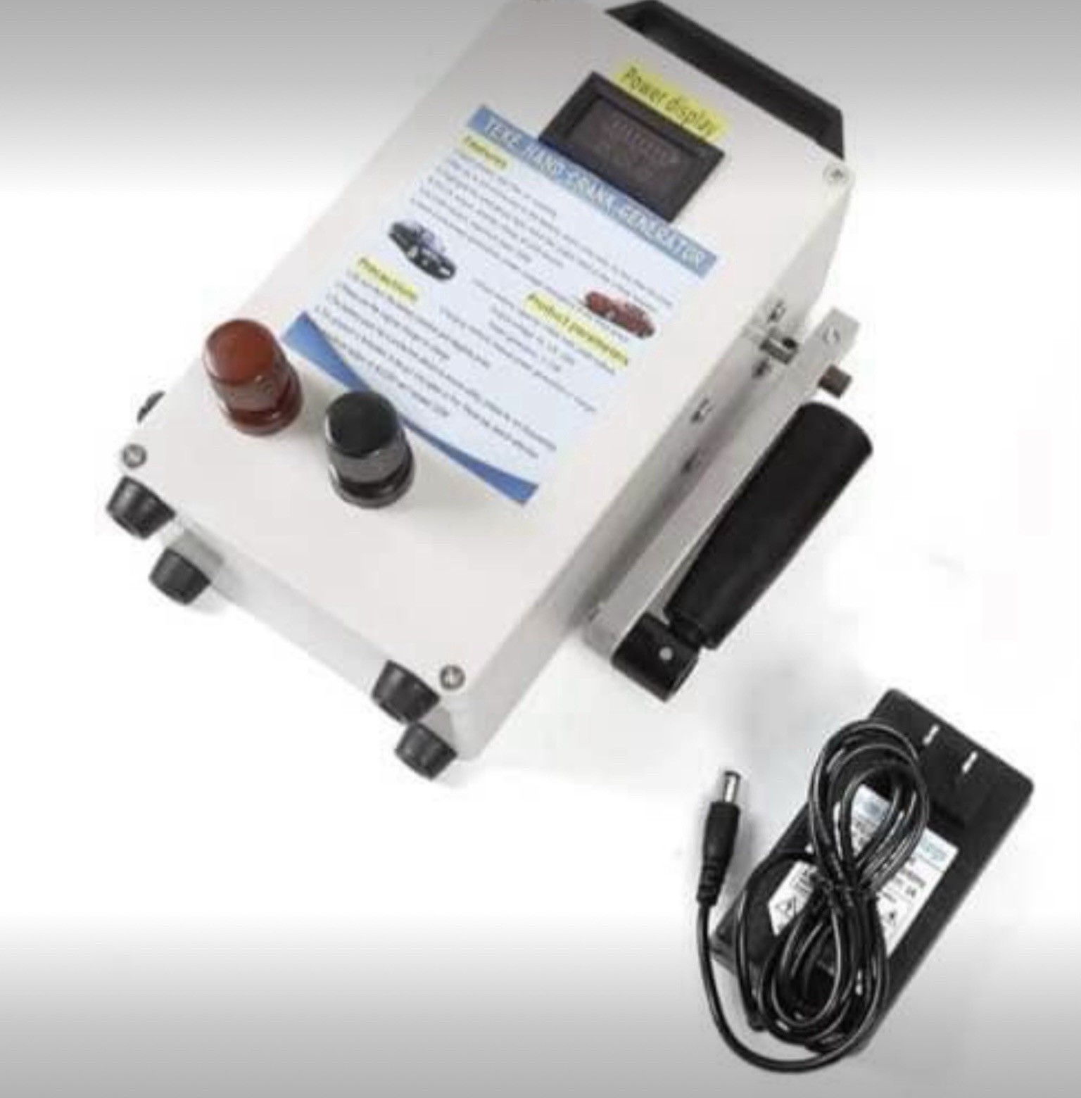 TUQI 150 Watt Hand Crank Portable Emergency Generator Compact Size 95.4% Inverte