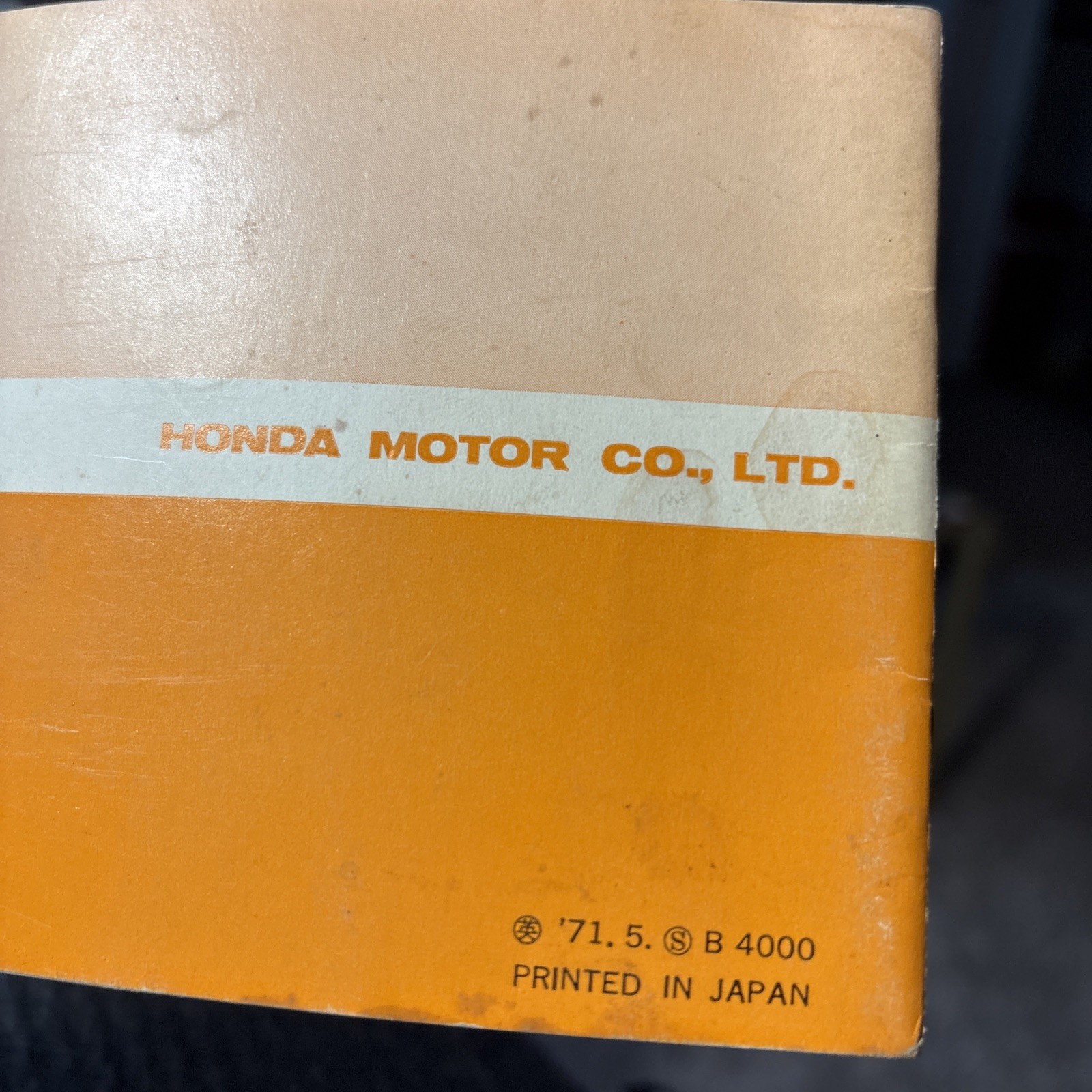 Lot 2 Honda Model E900 Portable Generator 1971 Owners Manual B4000 EM60