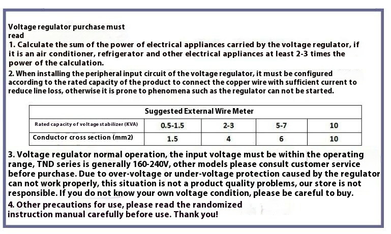 Two Phase Automatic AC Voltage Regulator TND1(SVC)-2000VA TND 2K 220V