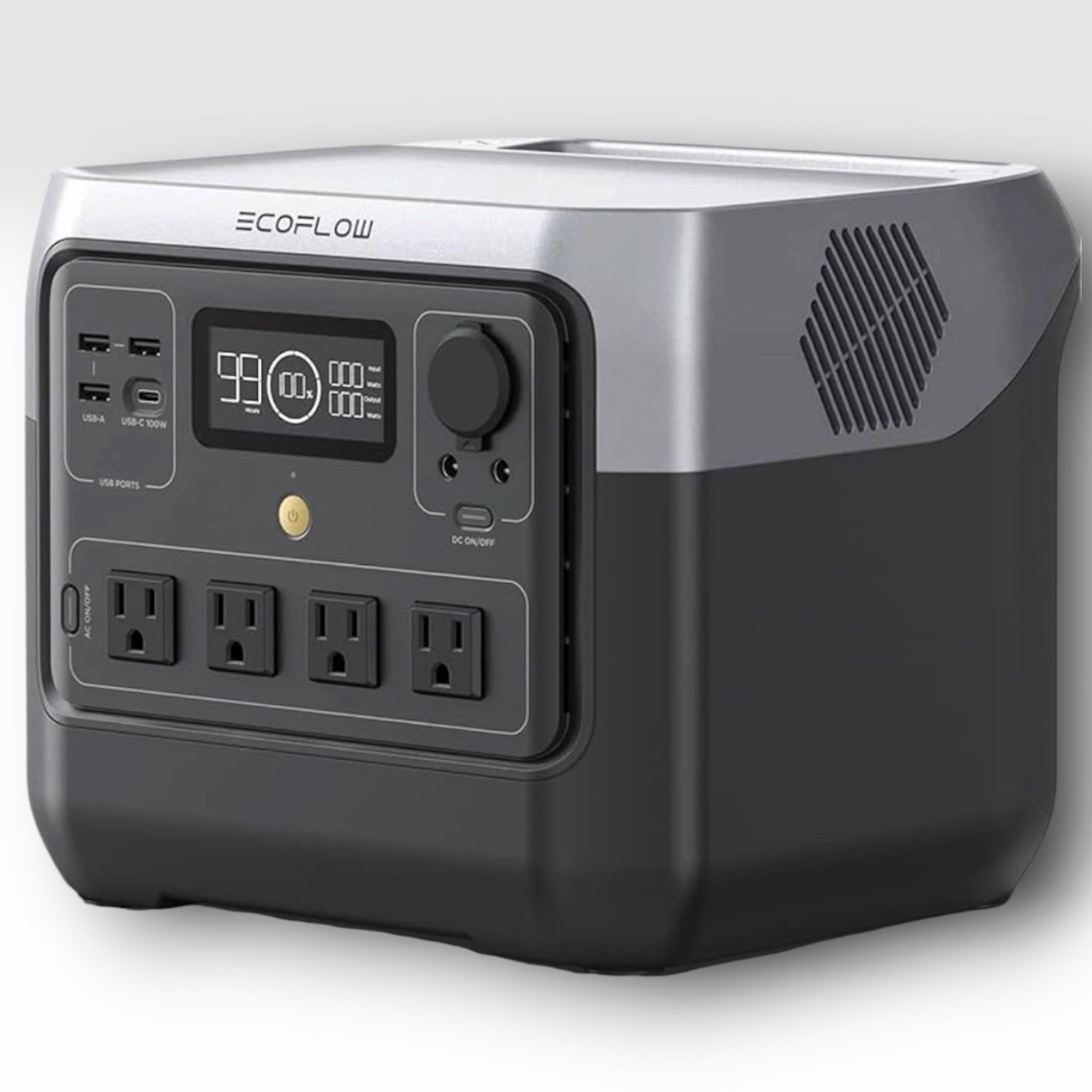 EcoFlow RIVER 2 Pro Portable Power Station 768Wh 800W Battery Generator