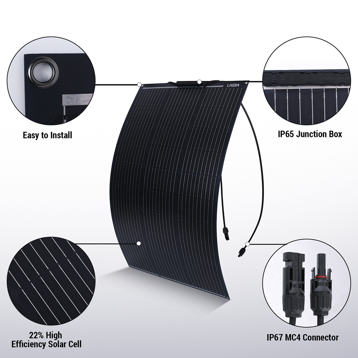 5000W Complete Solar Panel Kit Solar Power Generator 30A Home 110V Grid System