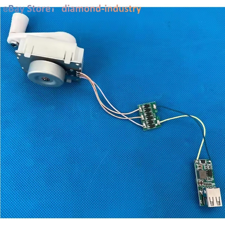 Miniature hand powered generator three phase PM brushless, high efficiency