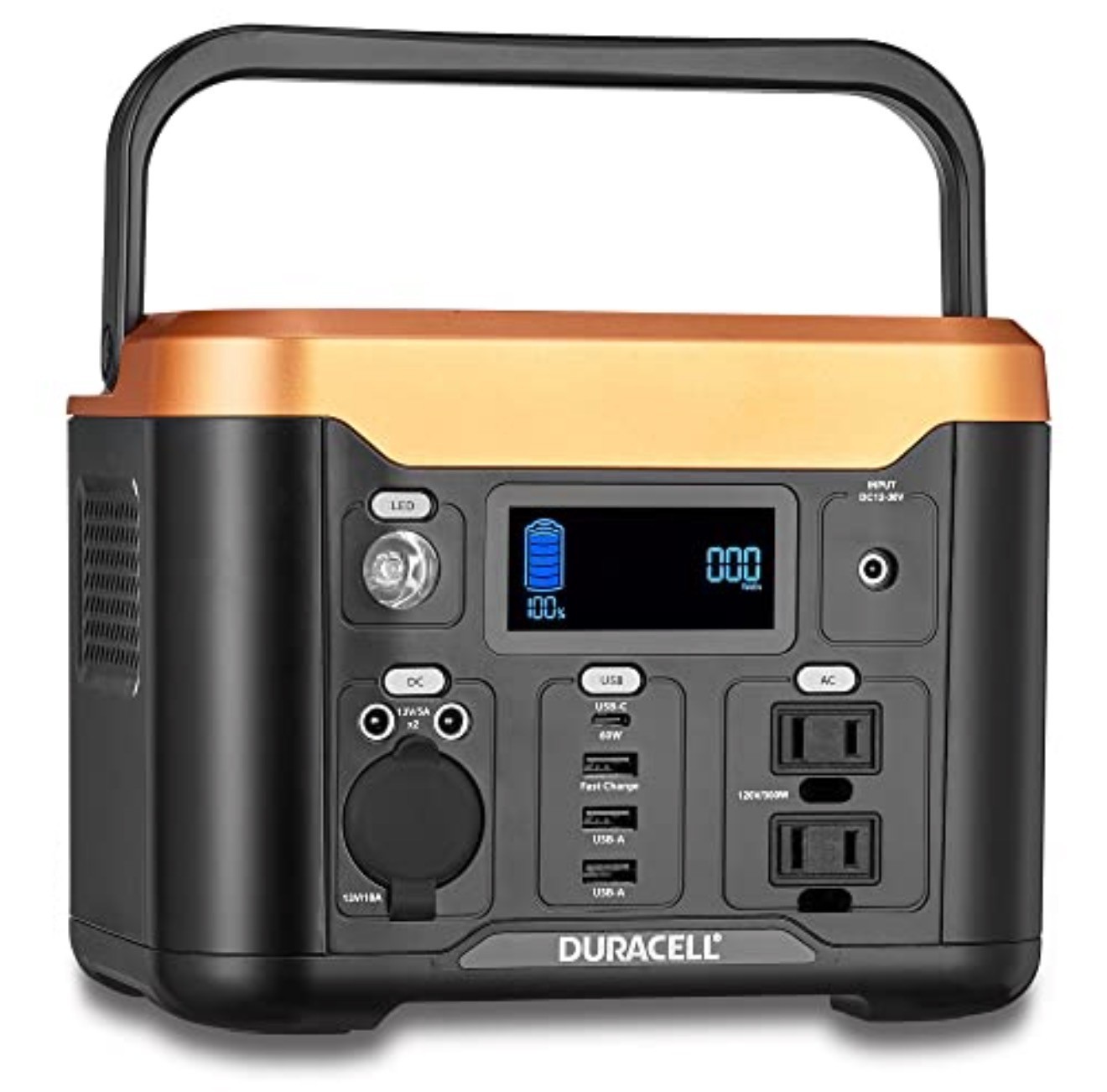 Duracell Power 300 Portable Power Station 292Wh Backup Battery Generator New