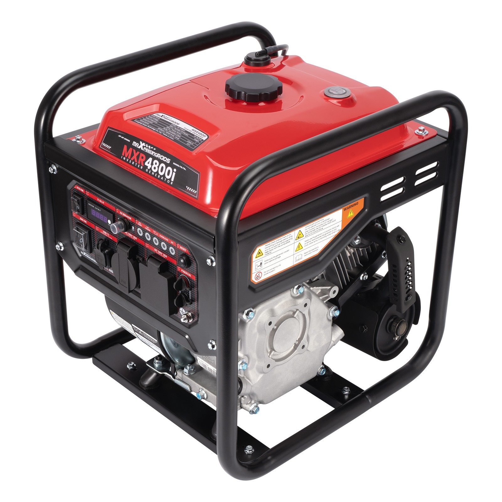 3500W Running Portable Generator Gas Powered Inverter 8.5Hr Runtime USB Outlets