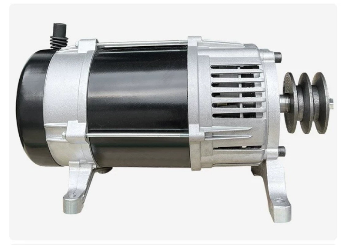220V Small AC Generator with All-Copper Pulley for Gasoline and Diesel Engines