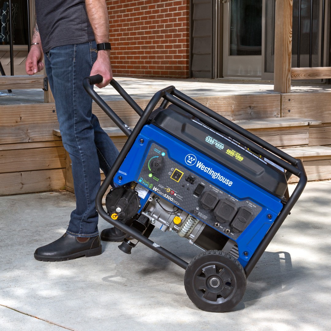 Westinghouse Open Box WGen5300DFcv Portable Generator