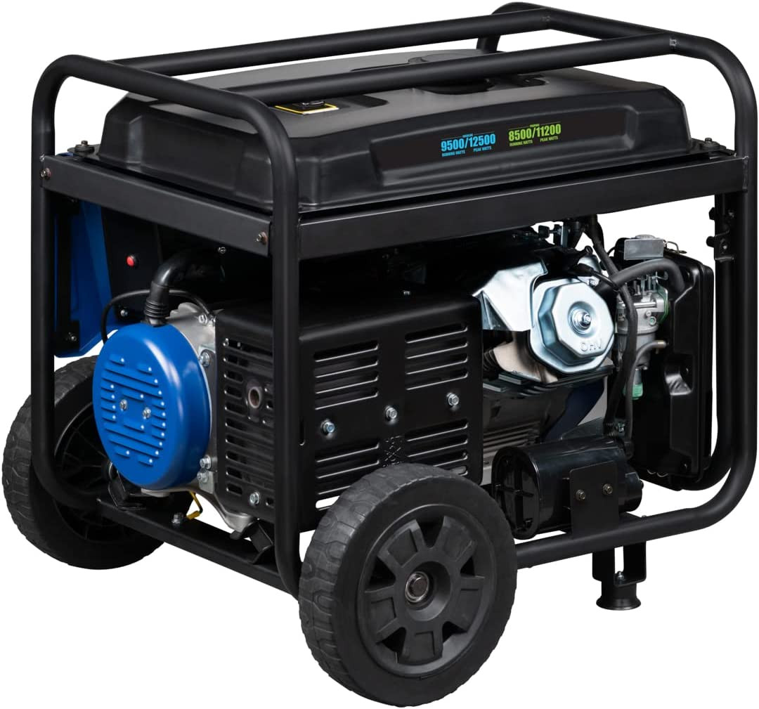 Dual Fuel Home Backup Portable Generator Remote Electric Start Gas Propane 12500