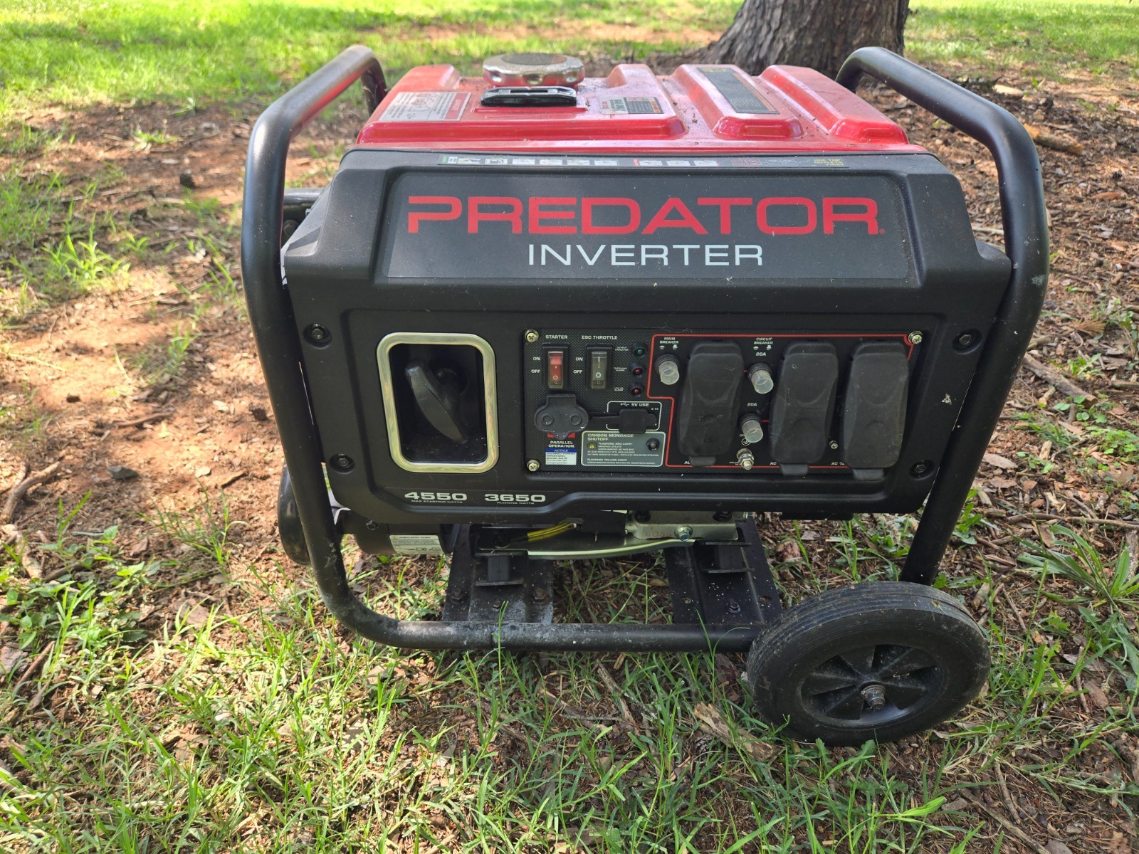 generator inverter predator 4550