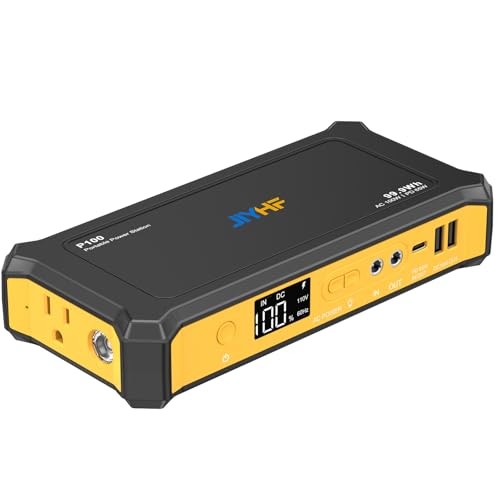 Portable Power Station 99.9Wh, Laptop Charger & Backup Power with P100 Orange