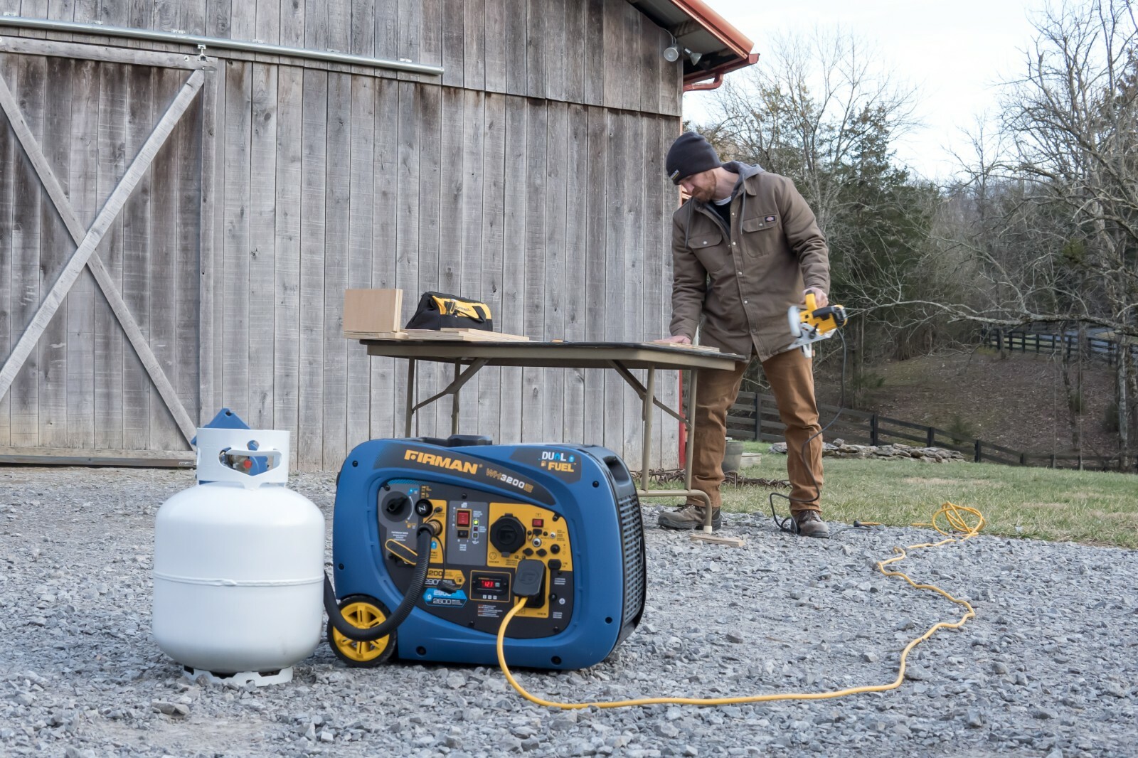FIRMAN WH02942F 3200/2900W Dual Fuel Inverter Portable Generator
