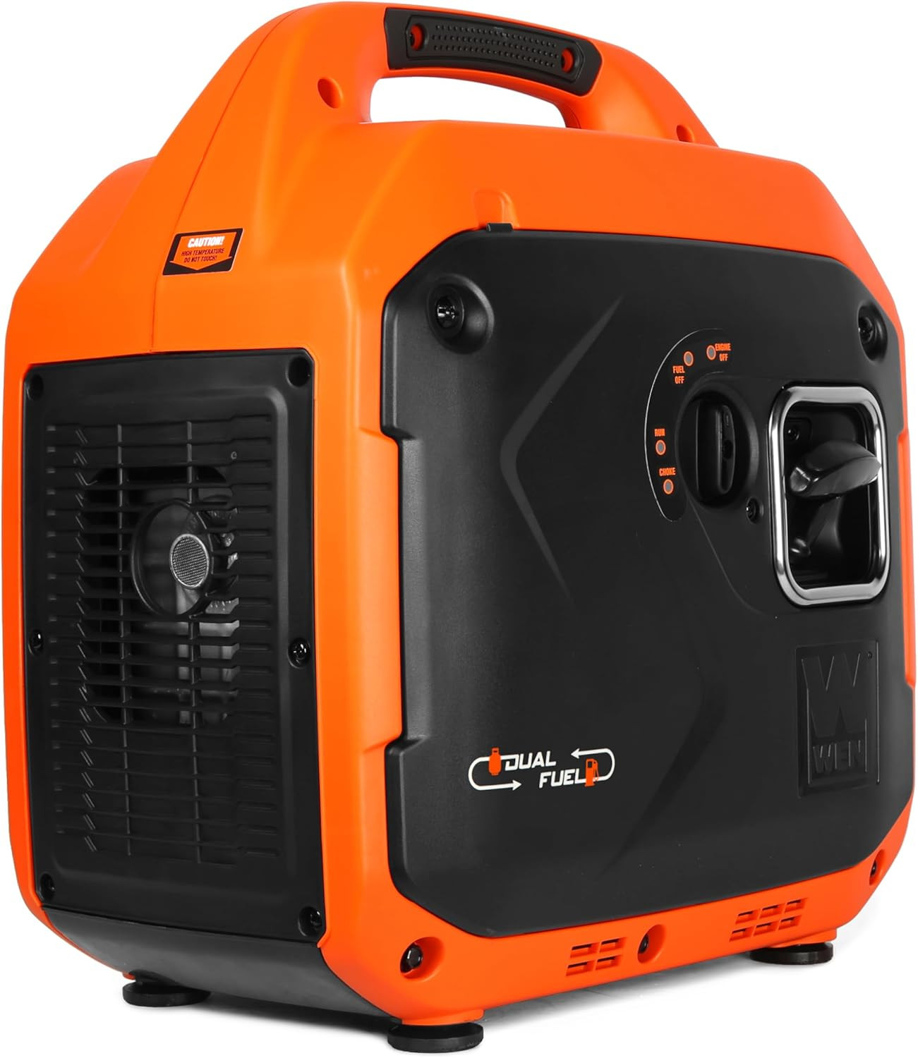 Whisper-Quiet 3600W Dual Fuel Inverter Generator with CO Shutdown Safety