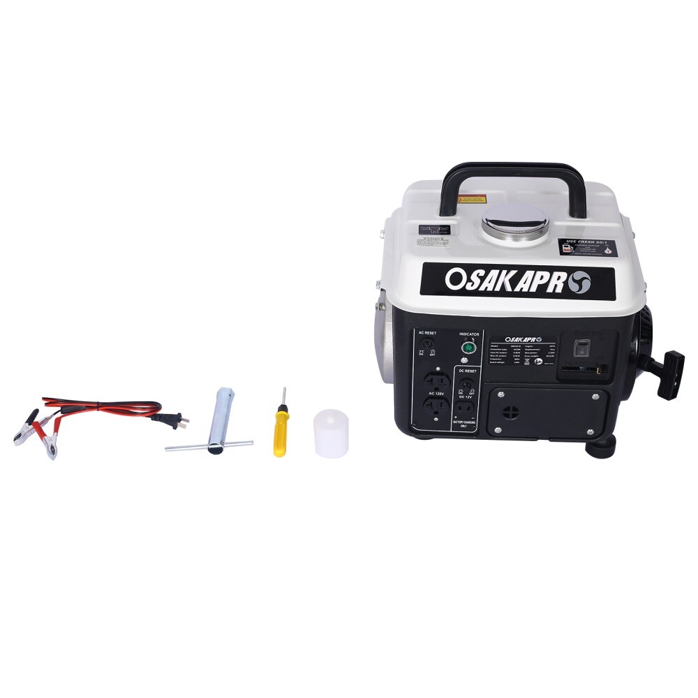 800W Portable Generator Outdoor Low Noise Gas Powered Generator for Home Use