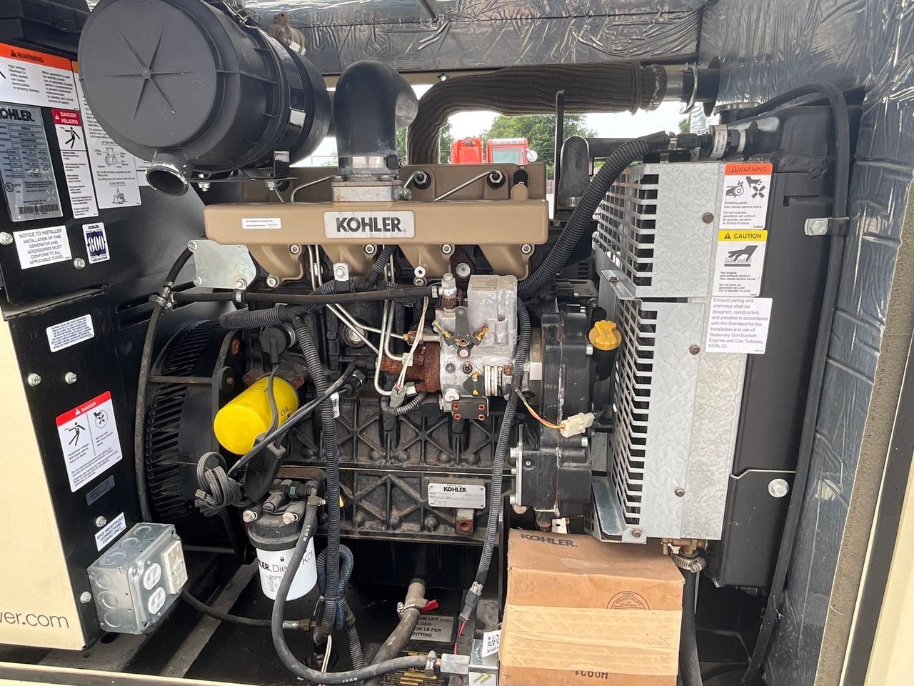 2019 New Surplus 22kW Kohler Diesel Genset