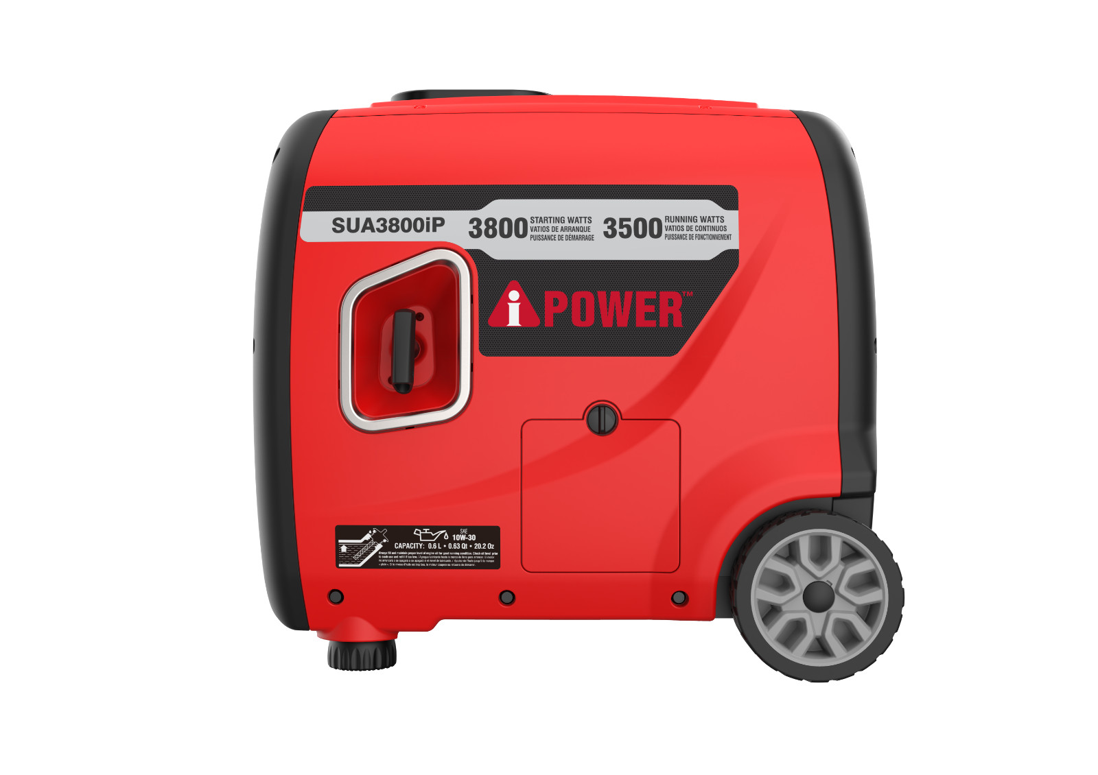 A-iPower 3800W Gas Powered Portable Inverter Generator w/ CO Sensor