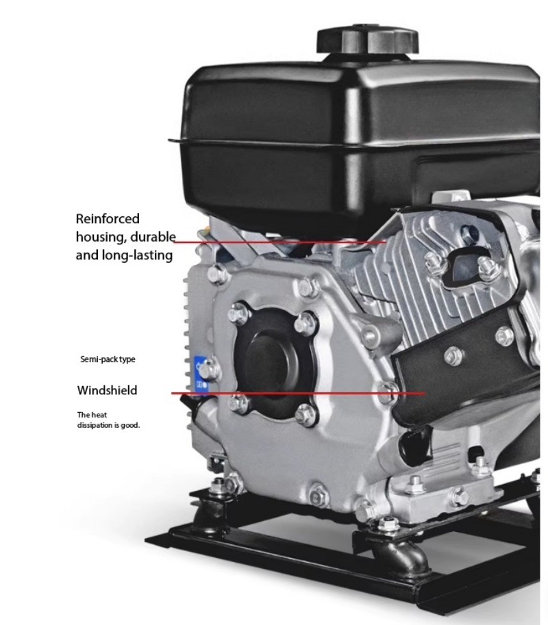 Electric Vehicle Range Extender Four-Cylinder 48V Inverter Gasoline Generator