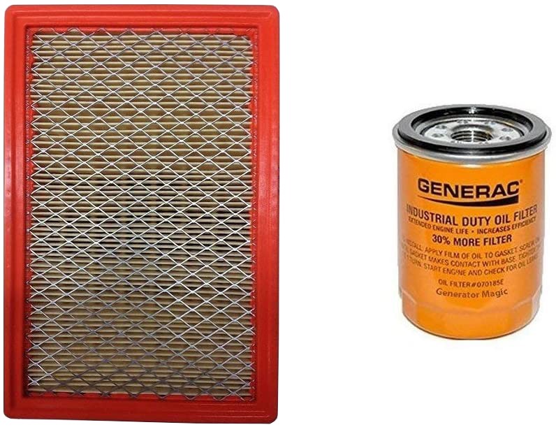 Generac Genuine OEM Replacement Air and Oil Filter Kit – CMB305